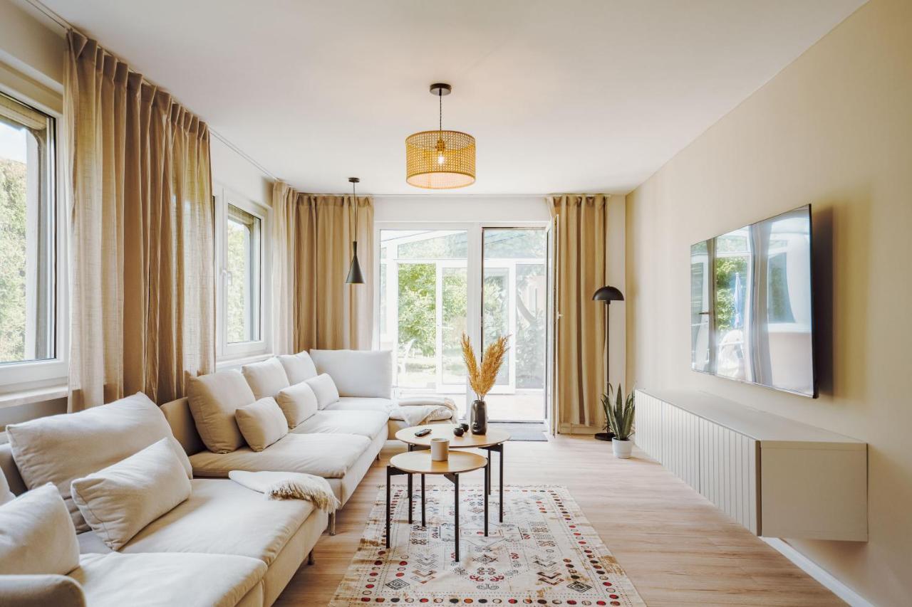 Stadthytte Ferienhaus Rostock Dış mekan fotoğraf